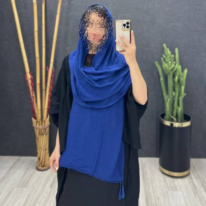 شال پلیسه سوپر نخ النا